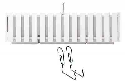 Truhlík s kov. držákem BOARDEE FENCYCASE W bílý 58cm