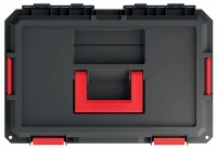 Kufr na nářadí s 2 přepážkami a organizéry MODULAR SOLUTION 530x355x310