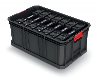 Modulární přepravní box se 7 organizéry MODULAR SOLUTION 520x329x210