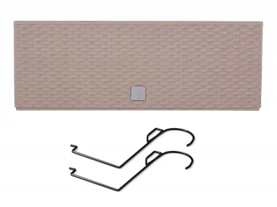 Truhlík RATO CASE W s háky a vkladem mocca 39,5cm
