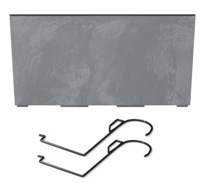Truhlík s háky URBI CASE BETON EFFECT W marengo 39,5cm