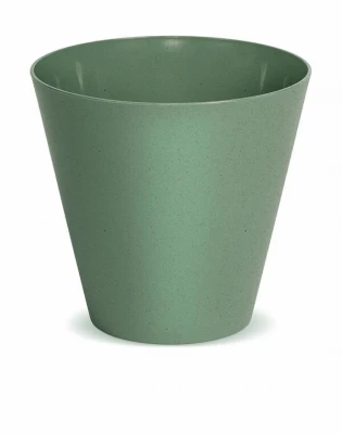 Květináč TUBUS ECO WOOD zelený 30,0cm