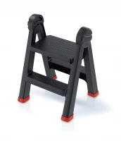 Schůdky TITAN LADDER černý 47,0x43,5x63,0cm