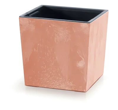 Květináč URBI SQUARE LOW EFFECT 24cm terakota