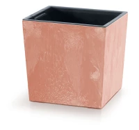 Květináč URBI SQUARE LOW EFFECT 30cm terakota