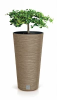 Květináč FURU SLIM ECO WOOD 30cm naturo
