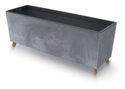 Truhlík URBI CASE BETON EFFECT N marengo 77cm