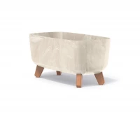Květináč GRACIA CASE BETON EFFECT 39cm pískový