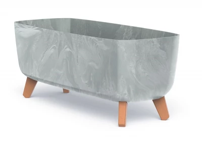 Květináč GRACIA CASE BETON EFFECT 58cm šedý