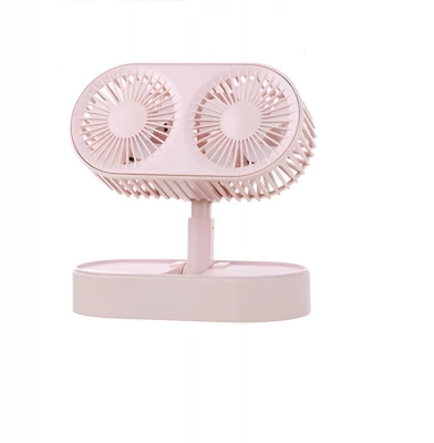 Verk 16027 Stolní USB ventilátor růžový