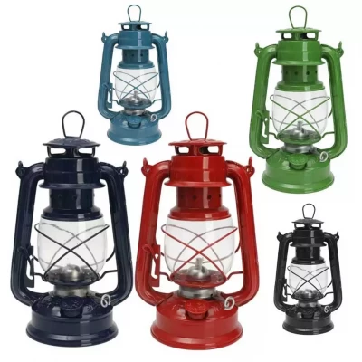 Pronett XJ3891 Petrolejová lampa 19 cm čierna