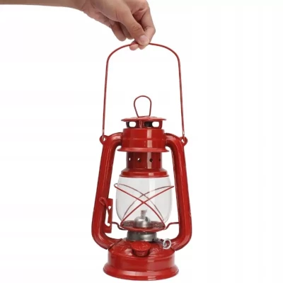 Pronett XJ3891 Petrolejová lampa 19 cm čierna
