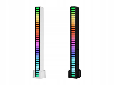 Verk 12278 LED ambientné RGB osvetlenie USB s dobíjacou batériou bielej