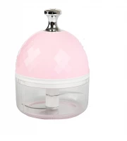 Verk 07135 Elektrický sekáček na česnek a zeleninu 150 ml růžový