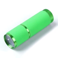 KIK KX9774 Kapesní LED lampa na nehty 9W zelená