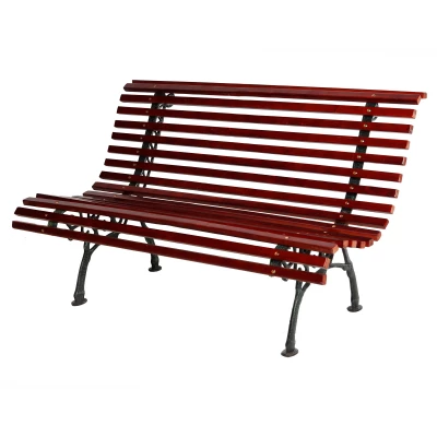 Lex MC4415 Zahradní lavička 150 x 70 x 81 cm tmavě hnědá