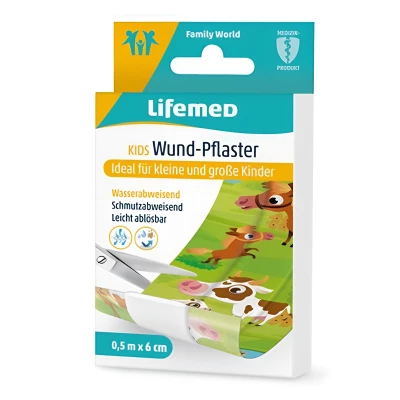 Lifemed Dětská náplast Farma 50 x 6 cm