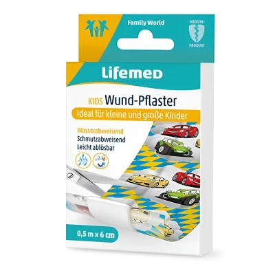 Lifemed Dětská náplast Auta 50 x 6 cm