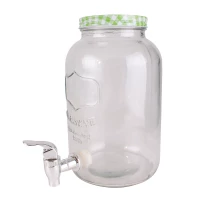 Lex Nádoba na limonádu, sklenená, s kohútikom, 3,5 l