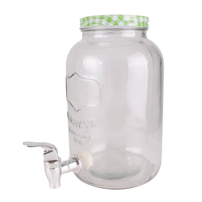 Lex Nádoba na limonádu, sklenená, s kohútikom, 3,5 l