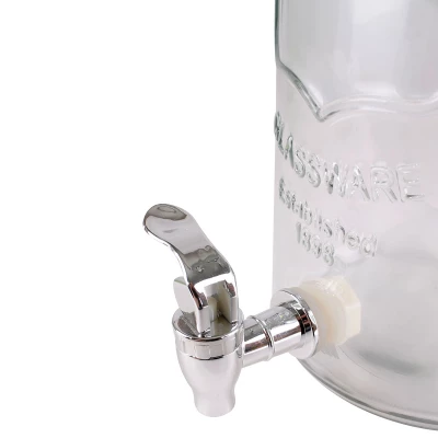 Lex Nádoba na limonádu, sklenená, s kohútikom, 3,5 l