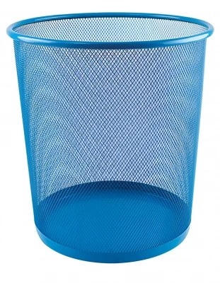 Lex Odpadkový koš drátěný modrý