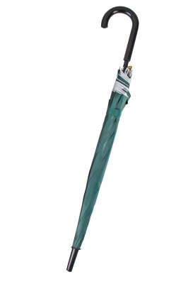 Lex Automatický deštník se zakřivenou rukojetí 100 cm zelený