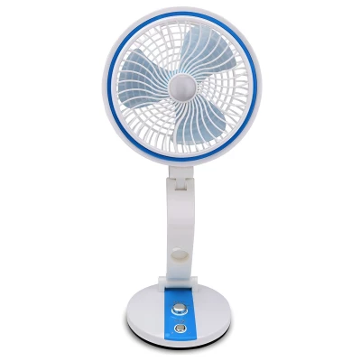 Verk Bezdrátový skládací ventilátor s LED lampičkou modrobílá