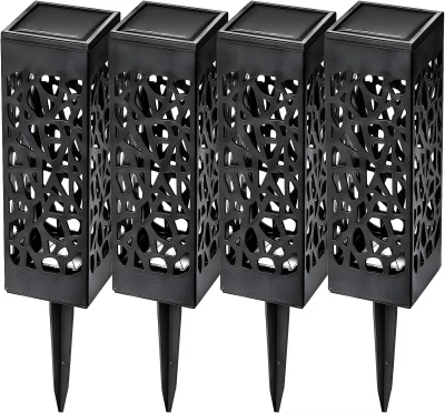 KIK KX4972 Záhradné solárne lampy 4 ks