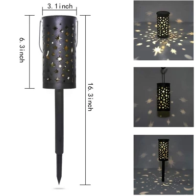 KIK KX4965 Zahradní solární lampy noční obloha 4 ks 