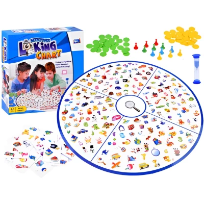 KIK KX4901 Rodinná detektivní hra Looking Chart