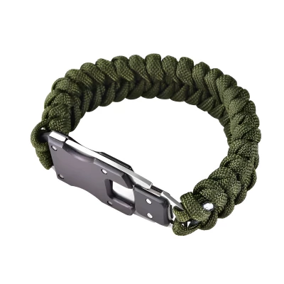 Pronett Náramek přežití Paracord černá