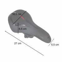 KIK KX5053 Sportovní sedlo na kolo, černé