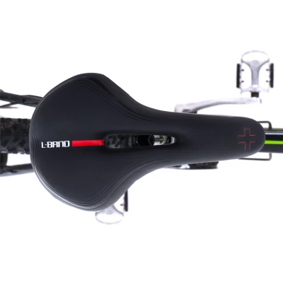 L-Brno KX5053 Športové sedlo na bicykel čierne