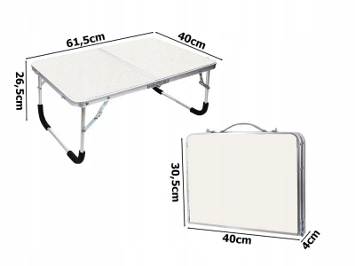 Verk 14439 Turisticky stolík - skladací 60 x 40 x 26 cm