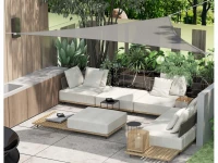 Verk 01885 Plachta proti slunci 3 x 3 x 3 m šedá