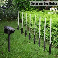 Azar LED Solární osvětlení zapichovací 7 ks