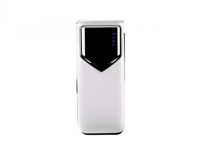 GGV Power Bank LCD USB svietidlo 50 000mAh / 3x LED / 2x USB biela