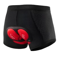 GGV Cyklistické boxerky s gélovou vložkou čierna veľ. XXL