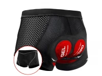 GGV Cyklistické boxerky s gélovou vložkou čierna veľ. XXL
