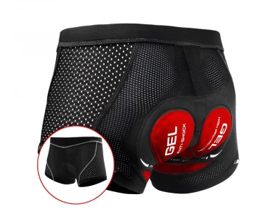 GGV Cyklistické boxerky s gélovou vložkou čierna veľ. XXL