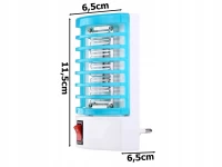 Verk 01866 Elektronická lampa proti komárům a mouchám růžová