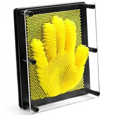Pronett Otisky Pin Art velké XXL žluté