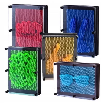 Pronett Otisky Pin Art velké XXL žluté