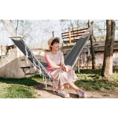 Gardlov 21079 Hojdacia sieť 200 x 100 cm šedá