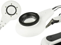 Verk 09163 Držiačik s lupou-tretia ruka, 18 LED