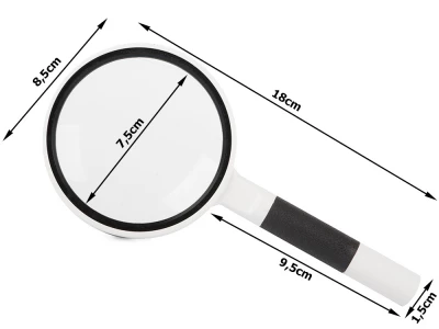 Verk 09184 Zväčšovacia lupa 75 mm, zväčšenie 4x