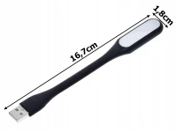 Verk USB Lampička LED černá