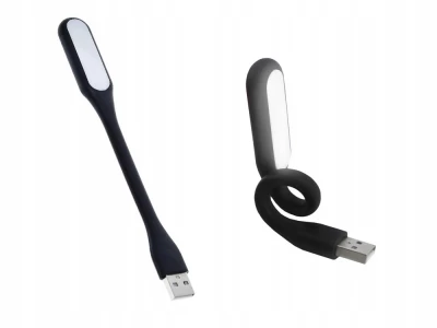 Verk USB Lampička LED černá