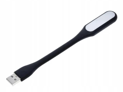 Verk USB Lampička LED černá